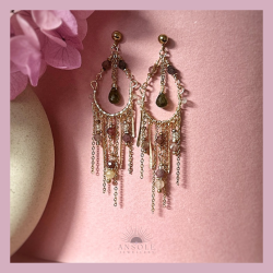 KOLCZYKI BOHO UNIKAT NO.9